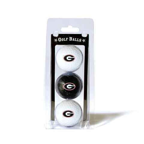 Georgia Bulldogs NCAA 3 Ball Pack