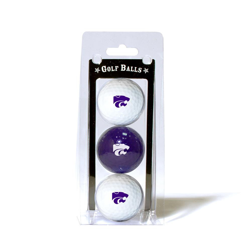 Kansas State Wildcats NCAA 3 Ball Pack