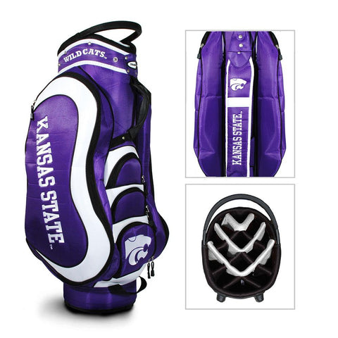 Kansas State Wildcats NCAA Cart Bag - 14 way Medalist