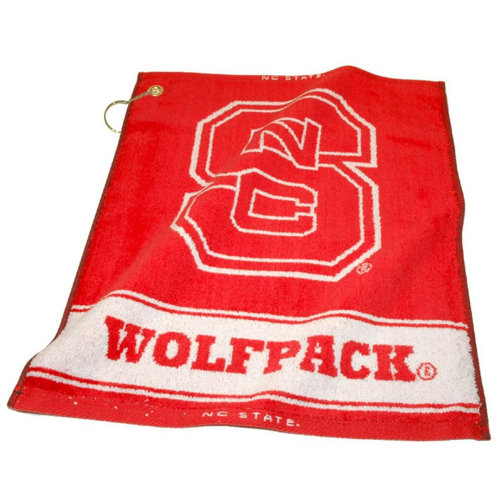 North Carolina State Wolfpack NCAA Woven Golf Towel