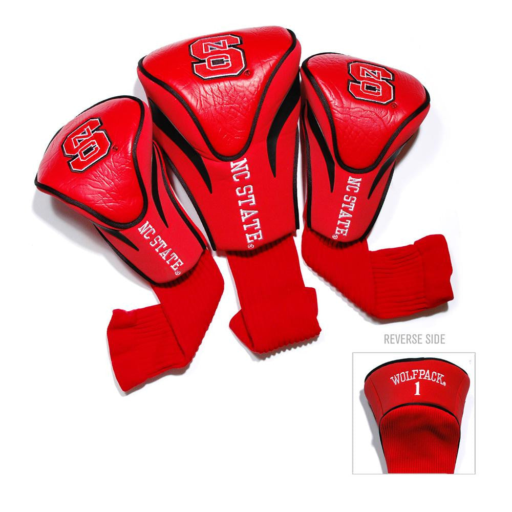 North Carolina State Wolfpack NCAA 3 Pack Contour Fit Headcover