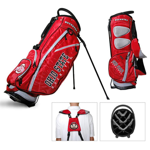 Ohio State Buckeyes NCAA Stand Bag - 14 way (Fairway)