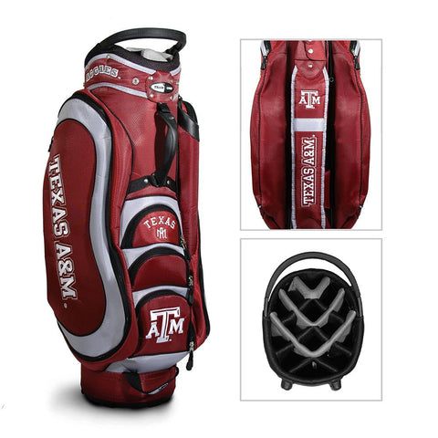 Texas A&M Aggies NCAA Cart Bag - 14 way Medalist