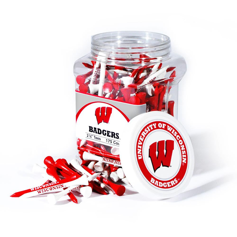 Wisconsin Badgers NCAA 175 Tee Jar