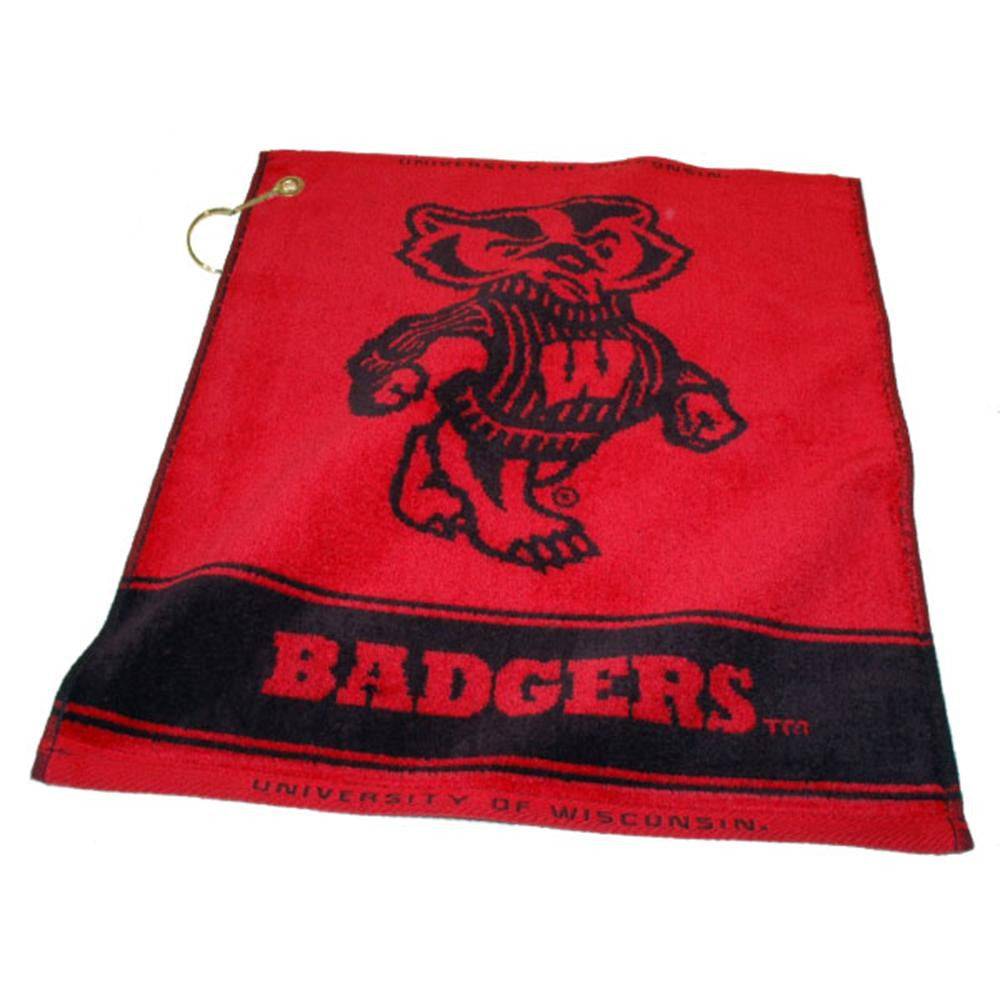 Wisconsin Badgers NCAA Woven Golf Towel