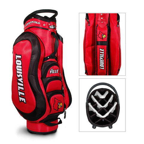 Louisville Cardinals NCAA Cart Bag - 14 way Medalist