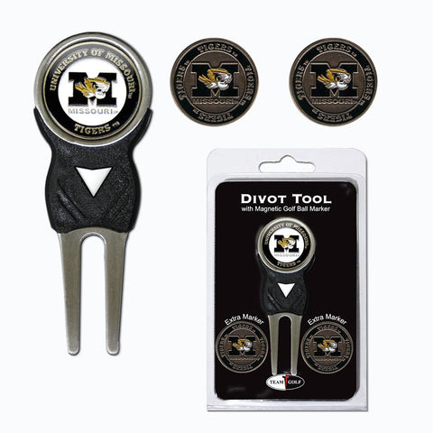 Missouri Tigers NCAA Divot Tool Pack w-Signature Tool