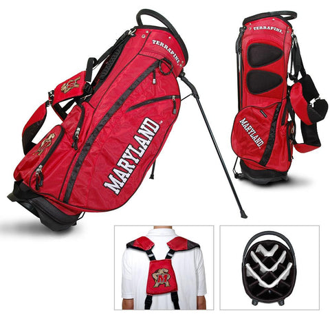 Maryland Terps NCAA Stand Bag - 14 way (Fairway)