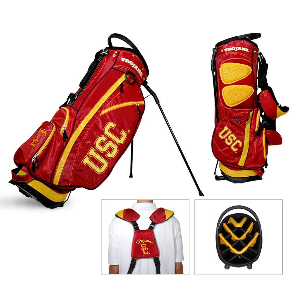 USC Trojans NCAA Stand Bag - 14 way (Fairway)