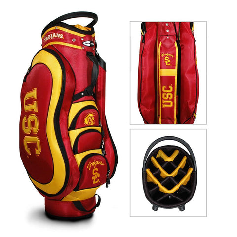 USC Trojans NCAA Cart Bag - 14 way Medalist