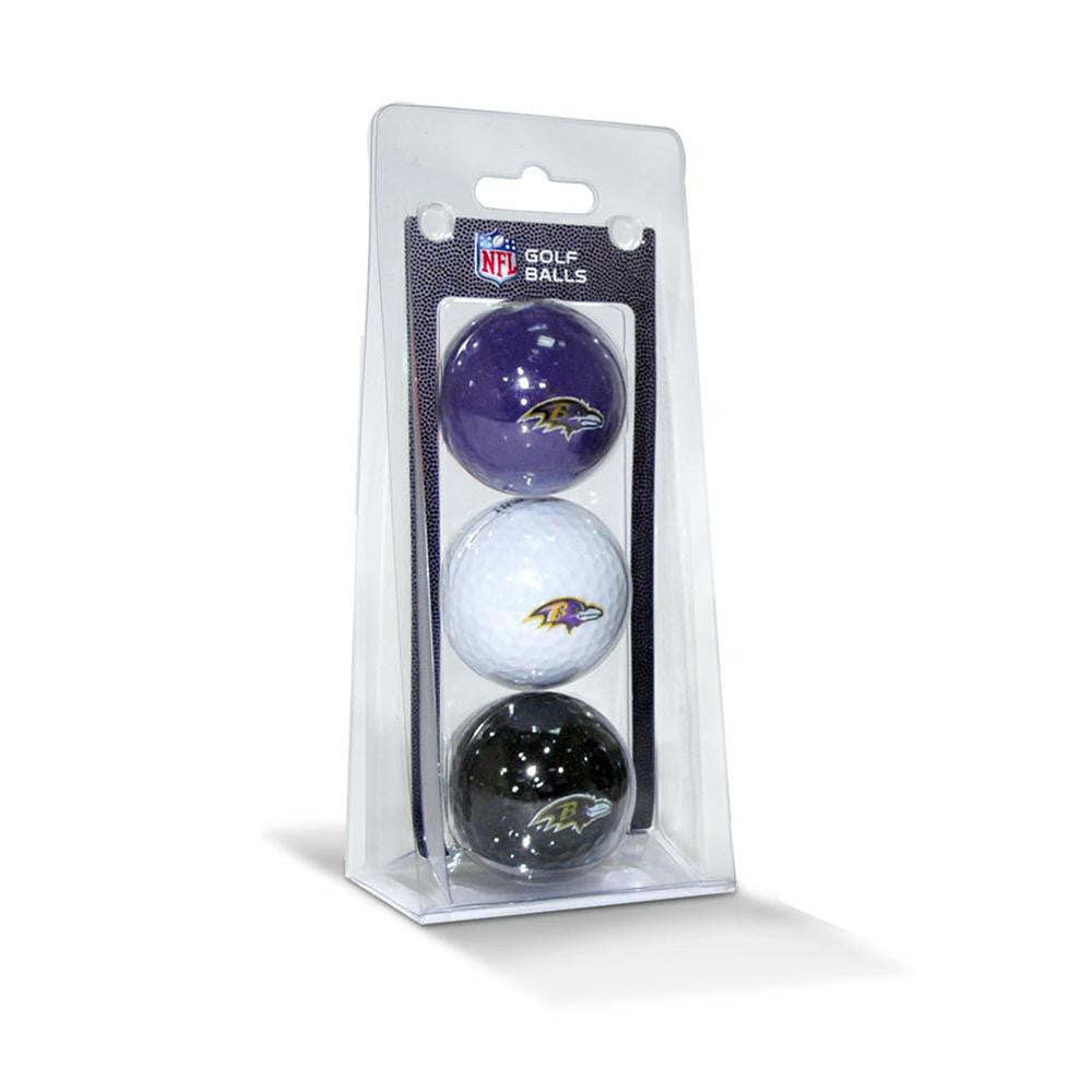 Baltimore Ravens NFL 3 Ball Pack