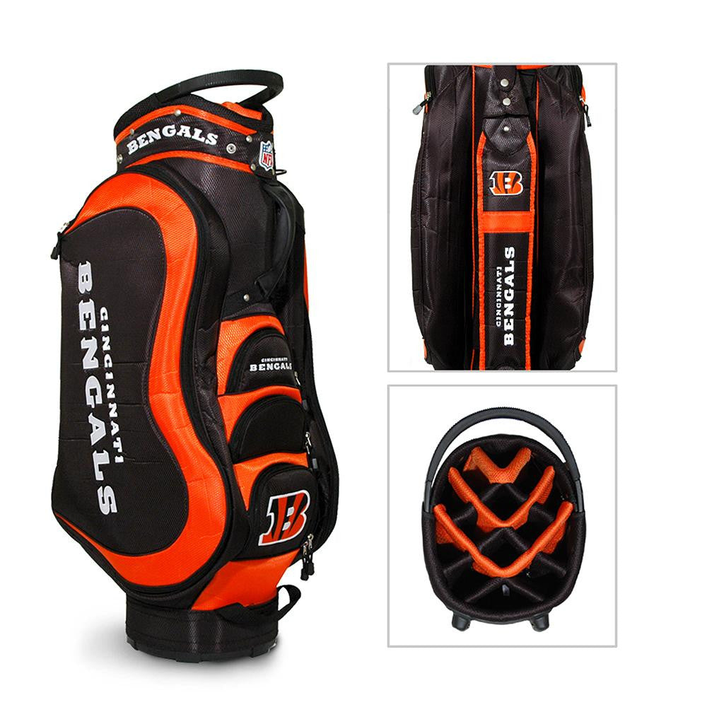 Cincinnati Bengals NFL Cart Bag - 14 way Medalist