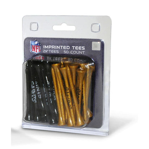 New Orleans Saints NFL 50 imprinted tee pack