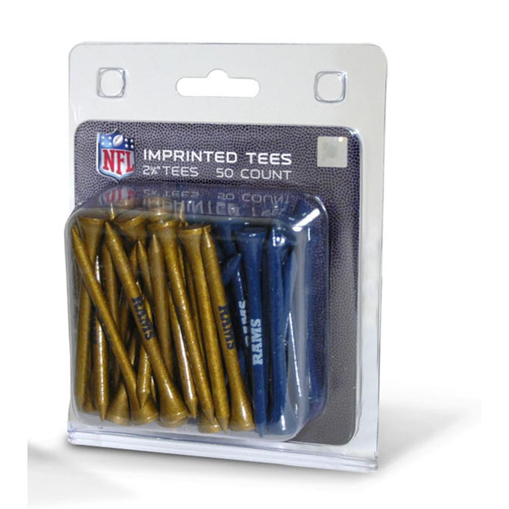 Los Angeles Rams NFL 50 imprinted tee pack