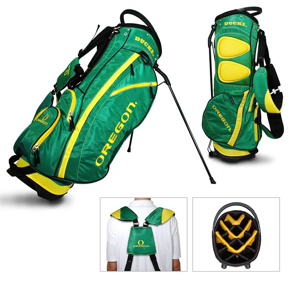 Oregon Ducks NCAA Stand Bag - 14 way (Fairway)