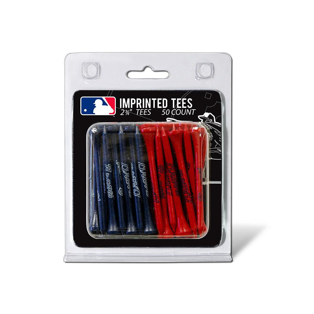 Atlanta Braves MLB 50 imprinted tee pack