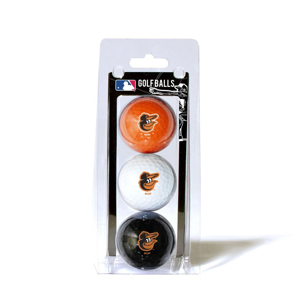 Baltimore Orioles MLB 3 Ball Pack