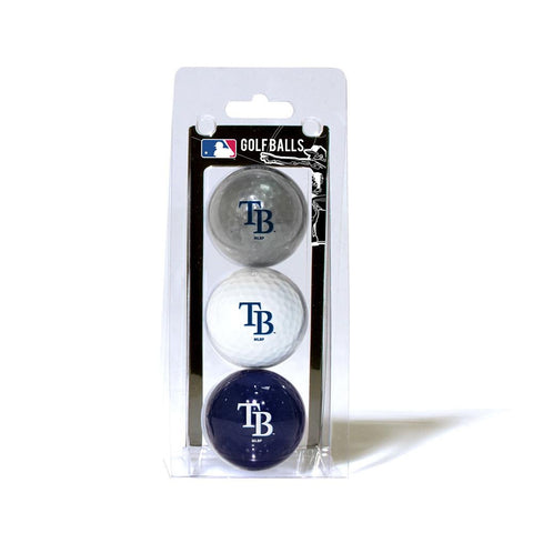 Tampa Bay Rays MLB 3 Ball Pack