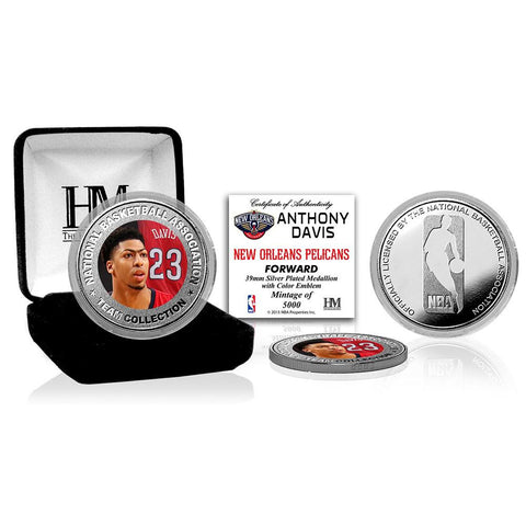 Anthony Davis Silver Color Coin