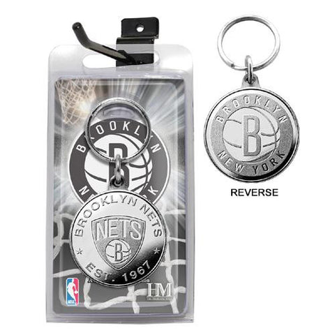 Brooklyn Nets Coin Keychain