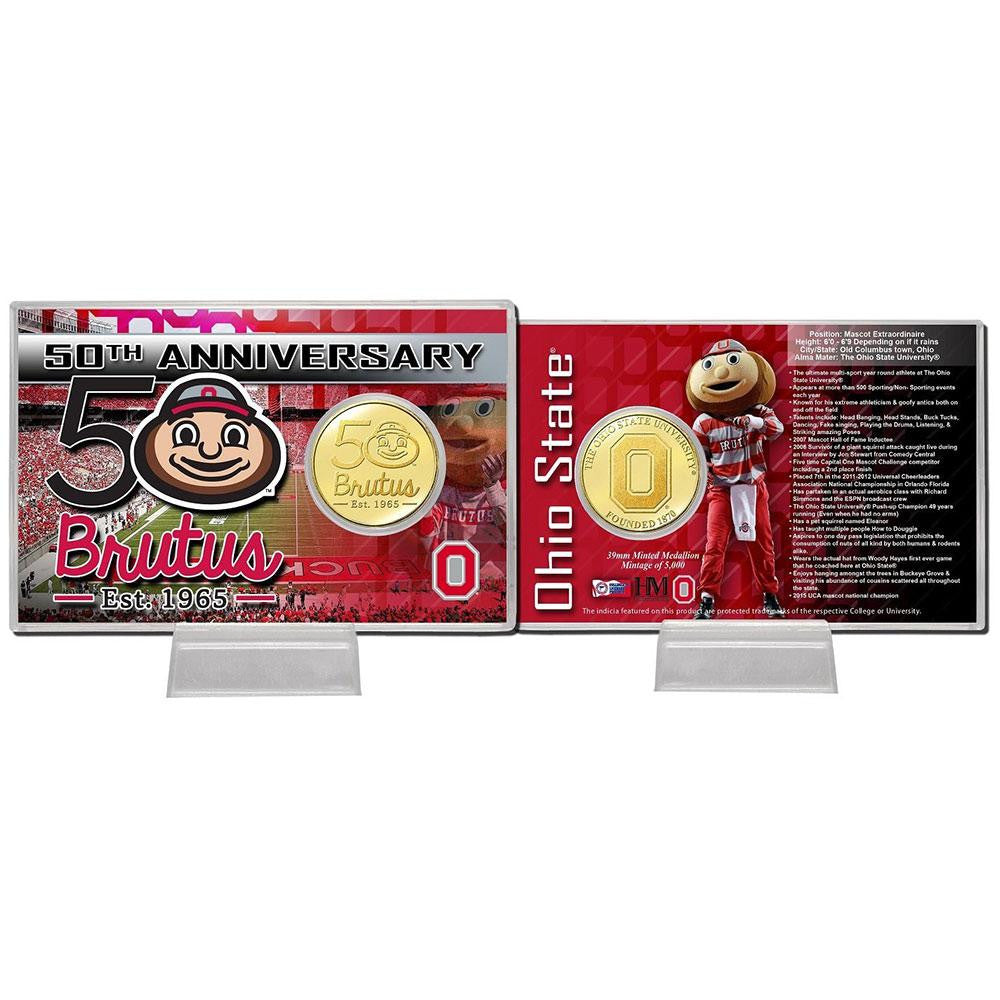 Brutus 50th Anniversary Bronze Coin Card