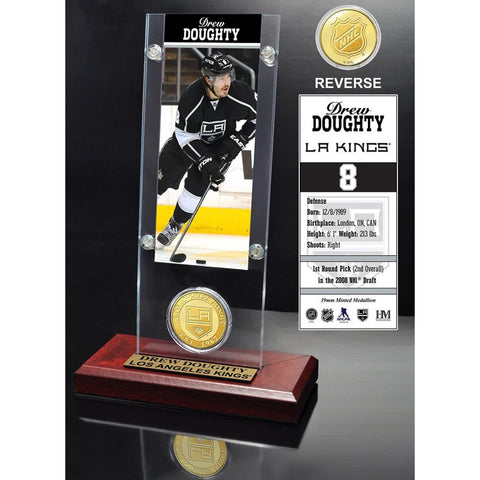 Drew Doughty Ticket and Bronze Coin Desktop Acrylic