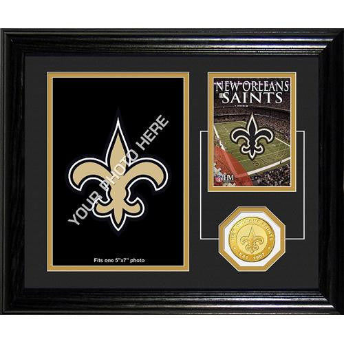 New Orleans Saints Framed Memories Desktop Photo Mint