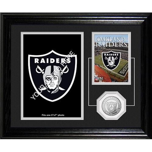 Oakland Raiders Framed Memories Desktop Photo Mint