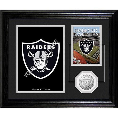 Oakland Raiders Framed Memories Desktop Photo Mint