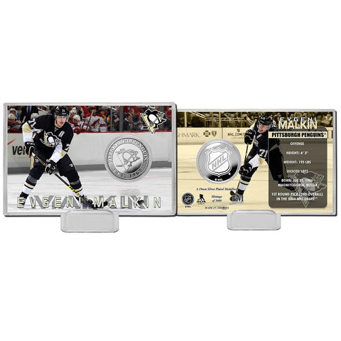 Evgeni Malkin Silver Coin Card