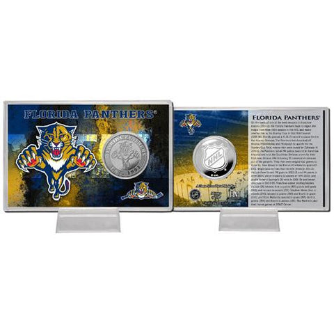 Florida Panthers NHL Florida Panthers Silver Coin Card