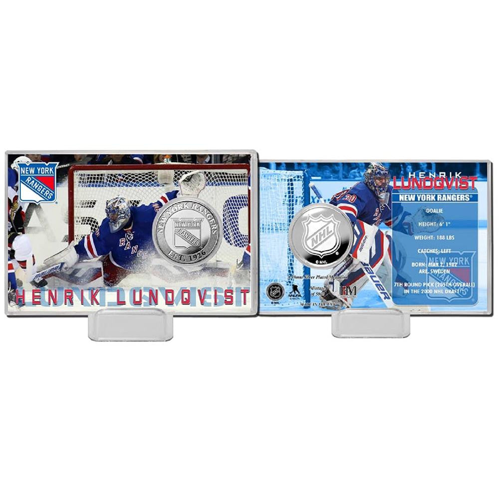 Henrick Lundqvist Silver Coin Card