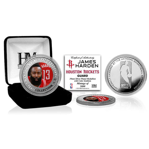 James Harden Silver Color Coin