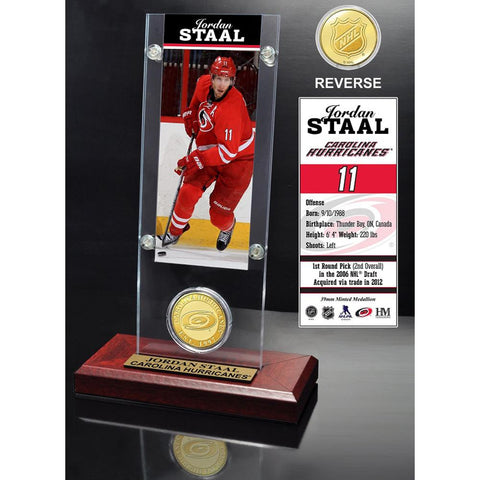 Jordan Staal Ticket and Bronze Coin Desktop Acrylic