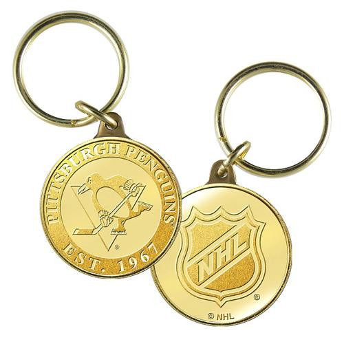 Pittsburgh Penguins NHL Pittsburgh Penguins Bronze Coin Keychain