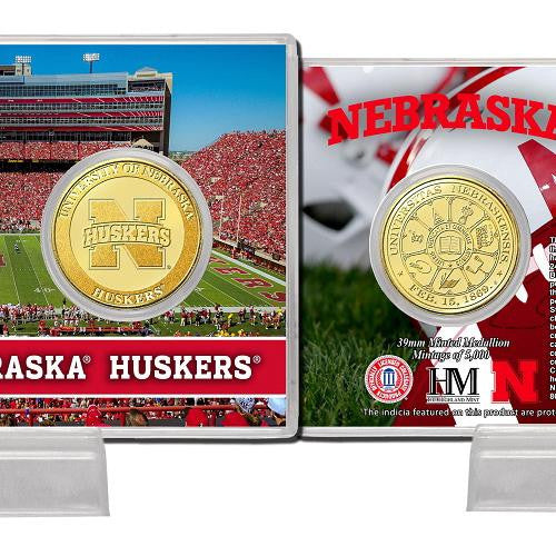 University of Nebraska Bronze Coin Card