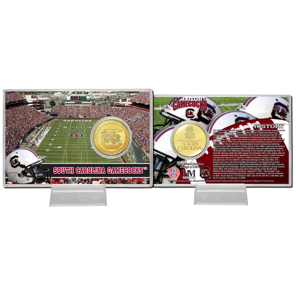 University of South Carolina  Bronze Coin Card