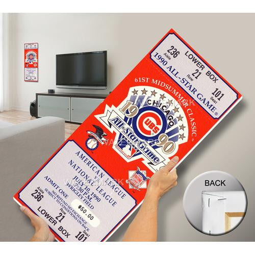 1990 MLB All-Star Game Mega Ticket - Cubs Host