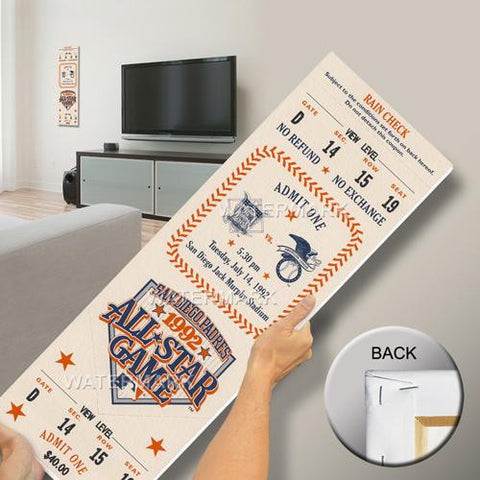 1992 MLB All-Star Game Mega Ticket - Padres Host