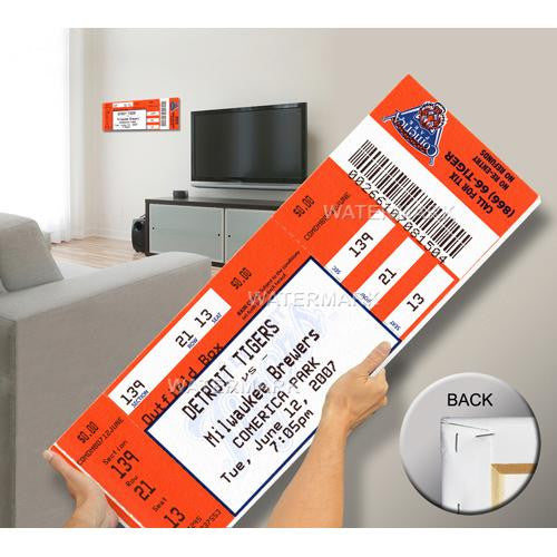 Justin Verlander No-Hitter Mega Ticket - Detroit Tigers