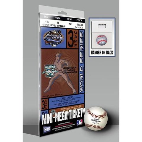 2003 World Series Mini-Mega Ticket - Florida Marlins