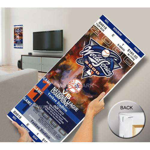 2000 World Series Mega Ticket - New York Yankees