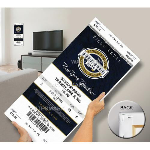 2009 Yankee Stadium Inaugural Game Mega Ticket