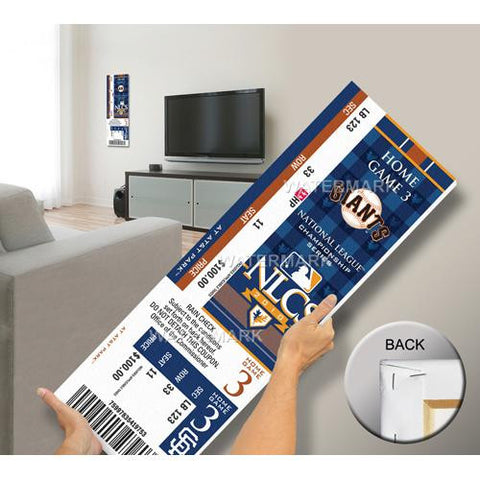 2010 NLCS Mega Ticket - San Francisco Giants