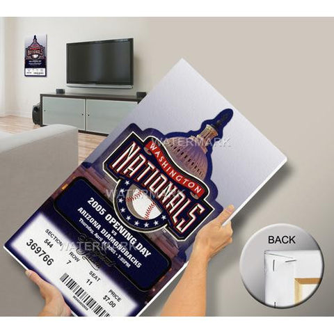 Washington Nationals Inaugural Game Mega Ticket