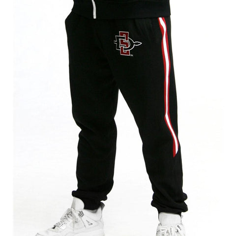 San Diego State Aztecs NCAA Mens Jogger Pant (Black) (Small)