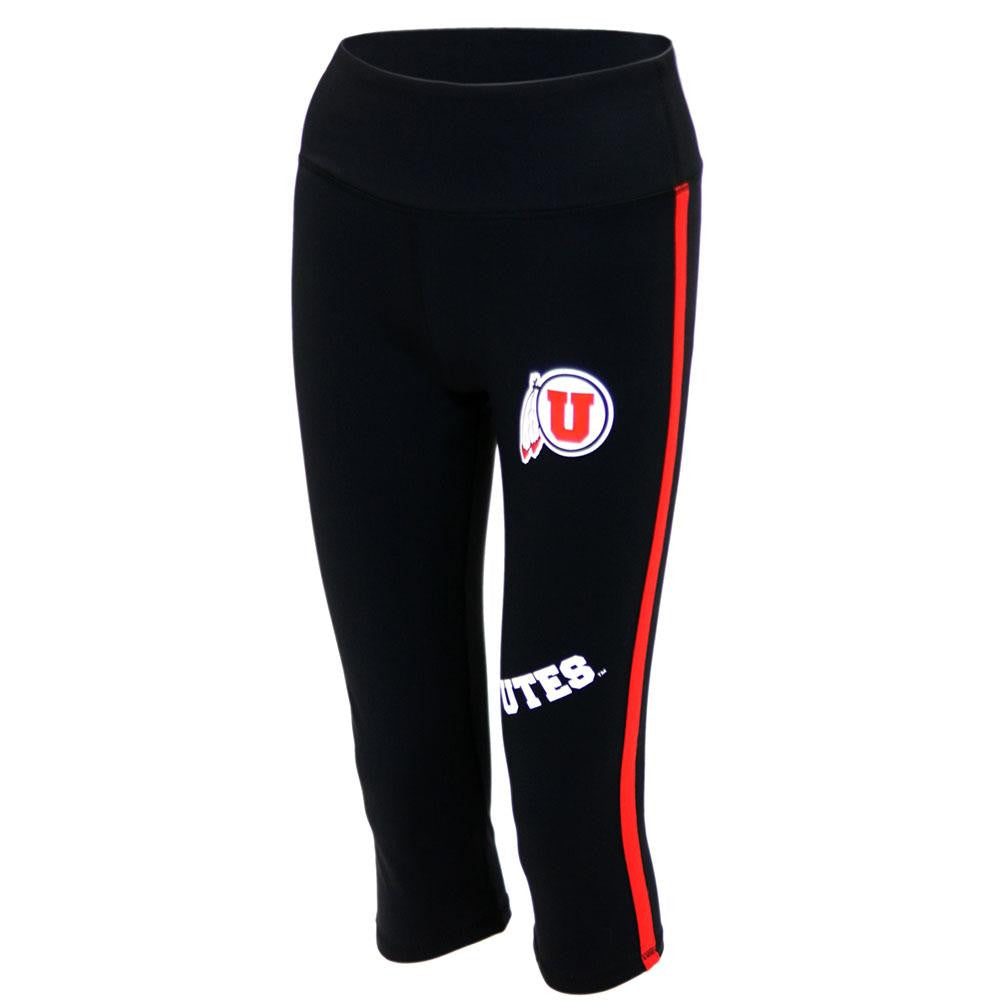 Utah Utes NCAA Womens Yoga Pant (Black)