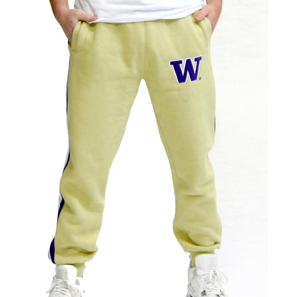 Washington Huskies NCAA Mens Jogger Pant (Gold) (XX-Large)