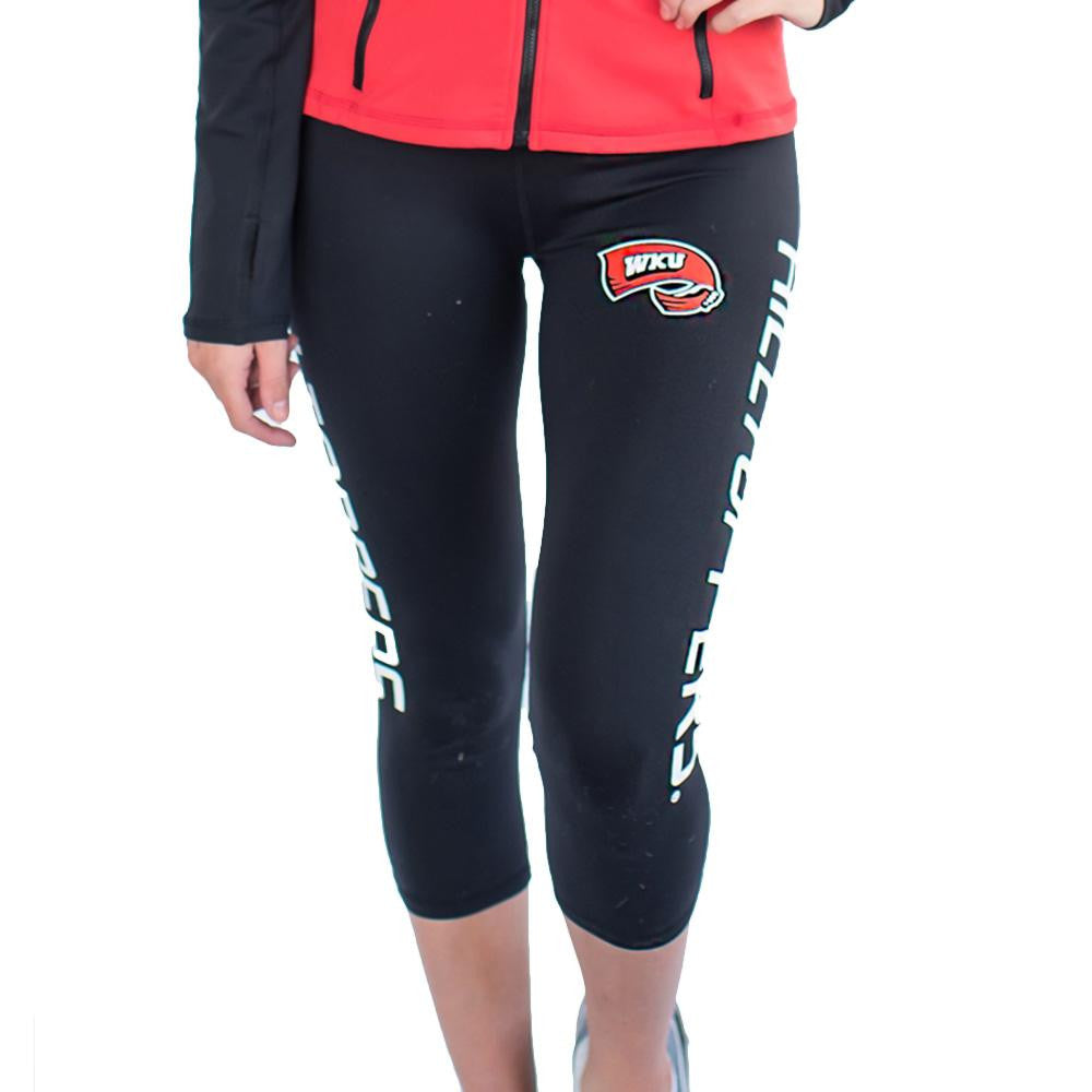 Western Kentucky Hilltoppers NCAA Womens Yoga Pant (Black) (Small)