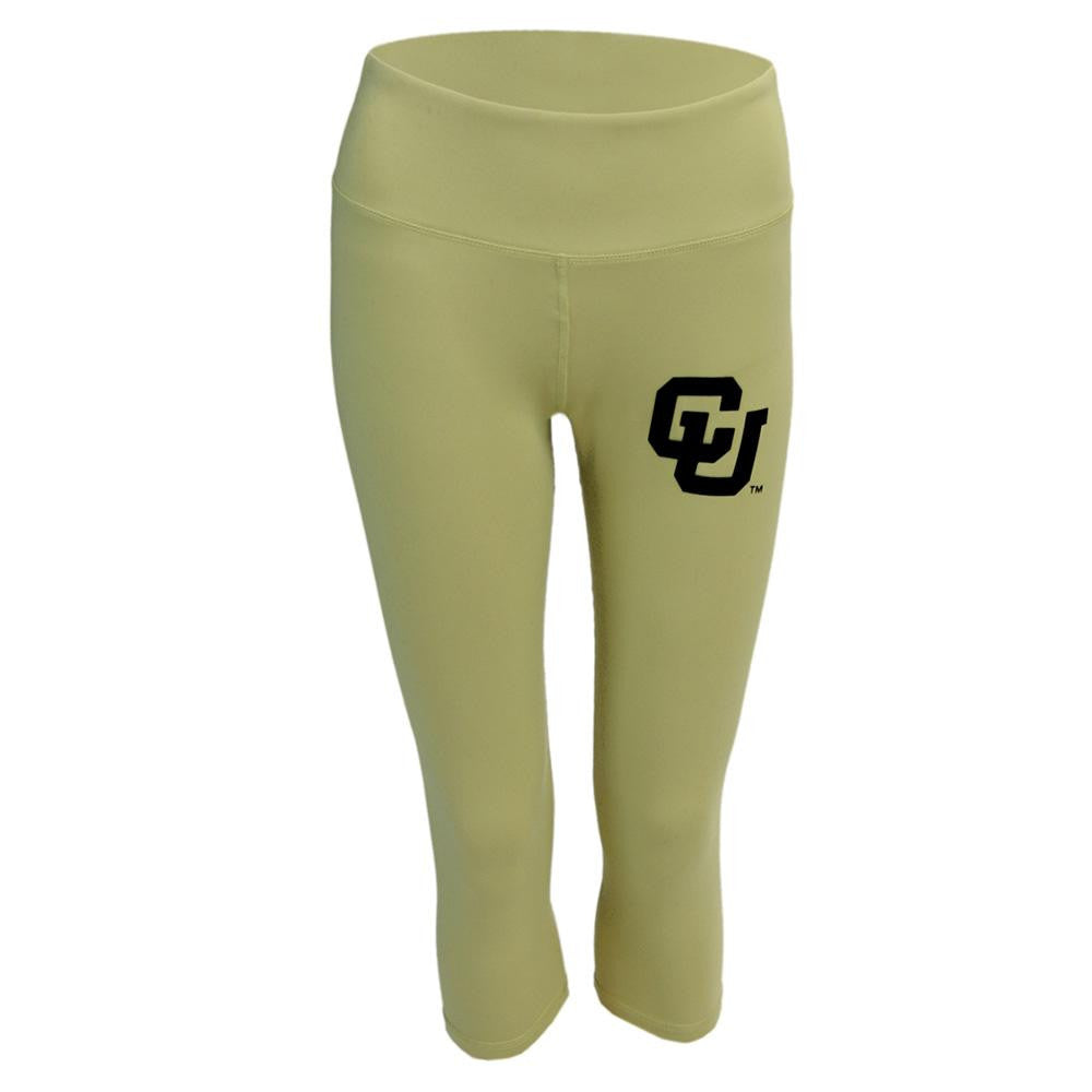 Colorado Golden Buffaloes NCAA Womens Yoga Pant (Gold)